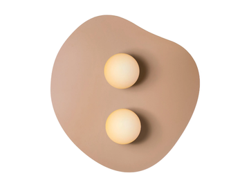 NOPAL 2405-2-LA40 - Glass and aluminium wall lamp by Luminaire Authentik - view 2